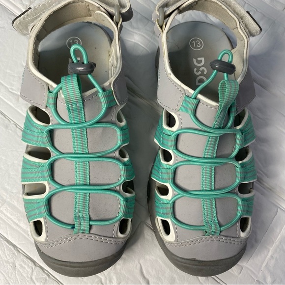 DSG Kids Caged Sandals Size 13 Girls - Picture 8 of 13